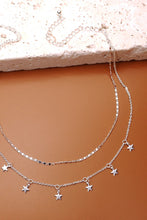 Load image into Gallery viewer, Double Layer Star Necklace
