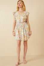 Load image into Gallery viewer, Pia Floral Ruffle Dress
