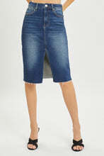 Load image into Gallery viewer, High Rise Front Slit Skirt