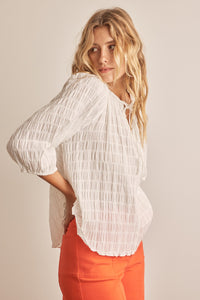 Alaia Crinkled Blouse