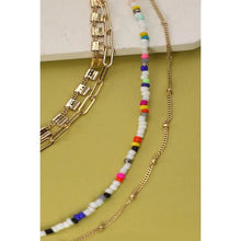 Load image into Gallery viewer, Four Layer Necklace