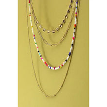Load image into Gallery viewer, Four Layer Necklace