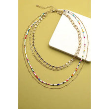 Load image into Gallery viewer, Four Layer Necklace