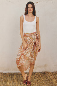 On the Rise Wrap Skirt
