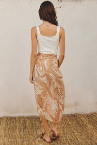On the Rise Wrap Skirt