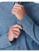 Load image into Gallery viewer, Long Sleeve Chambray Shirt