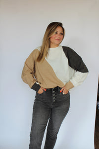 Ellen Colorblock Sweater