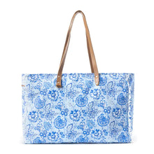 Load image into Gallery viewer, Delft Garden Weekender Bag