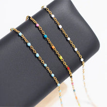 Load image into Gallery viewer, Stainless Steel Confetti Chain