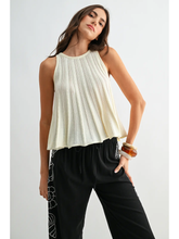 Load image into Gallery viewer, Dune Sleeveless Knit Tank