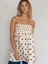 Load image into Gallery viewer, Polka Dot Tunic Top