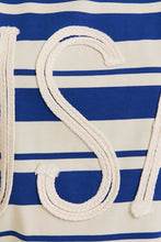 Load image into Gallery viewer, USA Striped Oversized Shirt