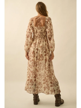 Load image into Gallery viewer, Floral Crepe Maxi Dress
