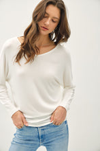 Load image into Gallery viewer, Modal Dolman Long Sleeve Top