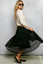 Load image into Gallery viewer, Lia Lace Patch Skirt
