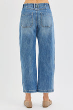 Load image into Gallery viewer, Slouchy Barrel Button Fly Denim
