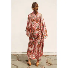 Load image into Gallery viewer, Phoenix Sash Belt Kimono Duster