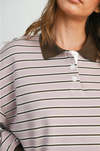 Load image into Gallery viewer, Naomi Striped Button Down
