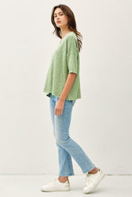 Load image into Gallery viewer, Salome Slub Knit Tee