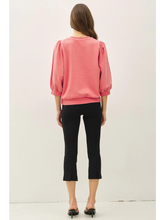 Load image into Gallery viewer, Zinnia Puff Sleeve Top