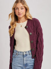 Load image into Gallery viewer, Moxie Knit Sweater Cardigan