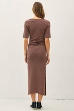 Load image into Gallery viewer, Basic Ribbed Midi Dress