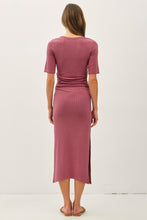 Load image into Gallery viewer, Basic Ribbed Midi Dress