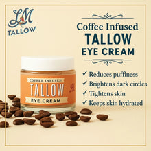 Load image into Gallery viewer, Coffee-Infused Tallow Eye Cream
