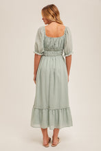 Load image into Gallery viewer, Sage Ruffle Dress