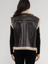 Load image into Gallery viewer, Zelda Leather Vest
