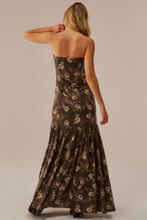 Load image into Gallery viewer, Diana Floral Satin Dress
