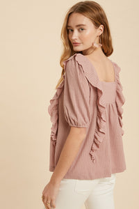 Winnie Ruffled Top