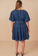 Load image into Gallery viewer, Belted V-Neck Dress
