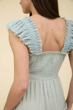 Load image into Gallery viewer, Polka Dot Smocked Midi Dress
