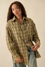 Load image into Gallery viewer, Fireside Oversize Flannel

