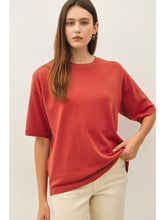 Load image into Gallery viewer, Boxy Half Sleeve Sweater
