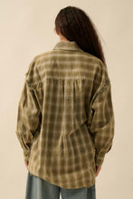 Load image into Gallery viewer, Fireside Oversize Flannel
