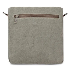 Platinum/Battleship Gray Crossbody