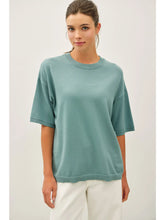 Load image into Gallery viewer, Boxy Half Sleeve Sweater
