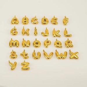 Bubble Letter Charms