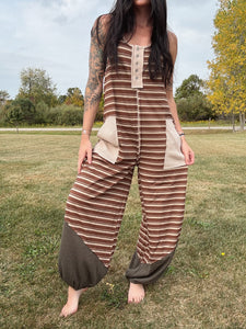 Lainey Striped Jumpsuit