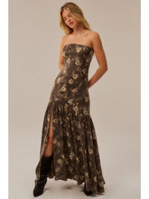 Load image into Gallery viewer, Diana Floral Satin Dress
