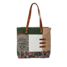 Load image into Gallery viewer, Boulangerie Floral Tote Bag
