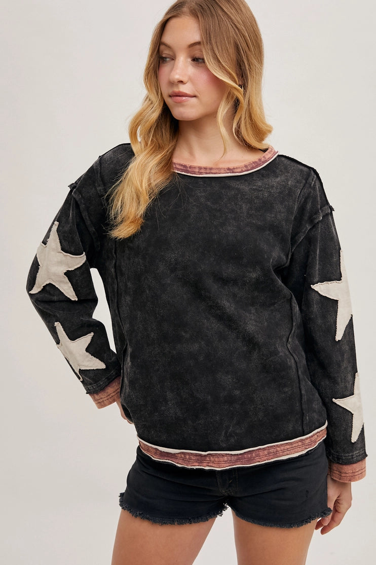 Star Pullover Top