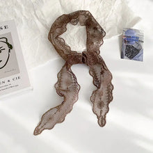 Load image into Gallery viewer, Lace Skinny Scarf
