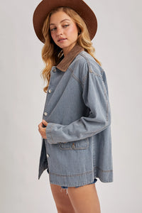 Allison Denim Barn Coat