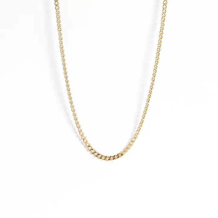 Stainless Steel Diamond Cut Curb Chain