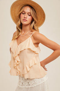 Annabelle Ruffle Top