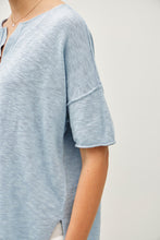 Load image into Gallery viewer, Drop Shoulder Cotton Slub Tee
