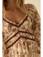 Load image into Gallery viewer, Floral Crepe Maxi Dress
